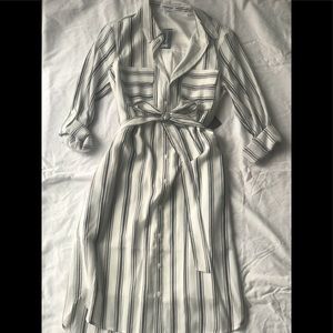 Striped Work Dress